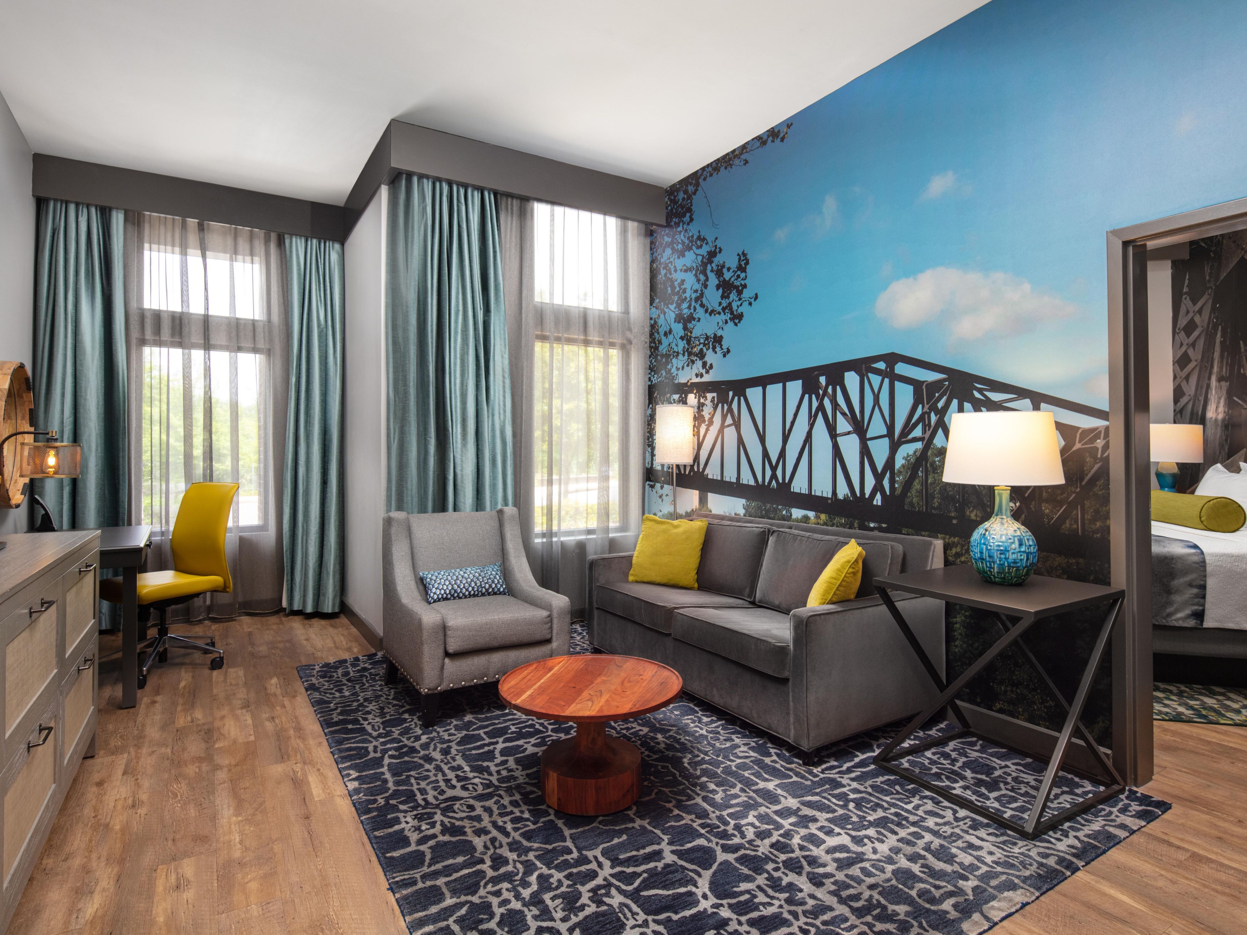 One Bed Room King Suite With Sofa Bed located in Our Annex 