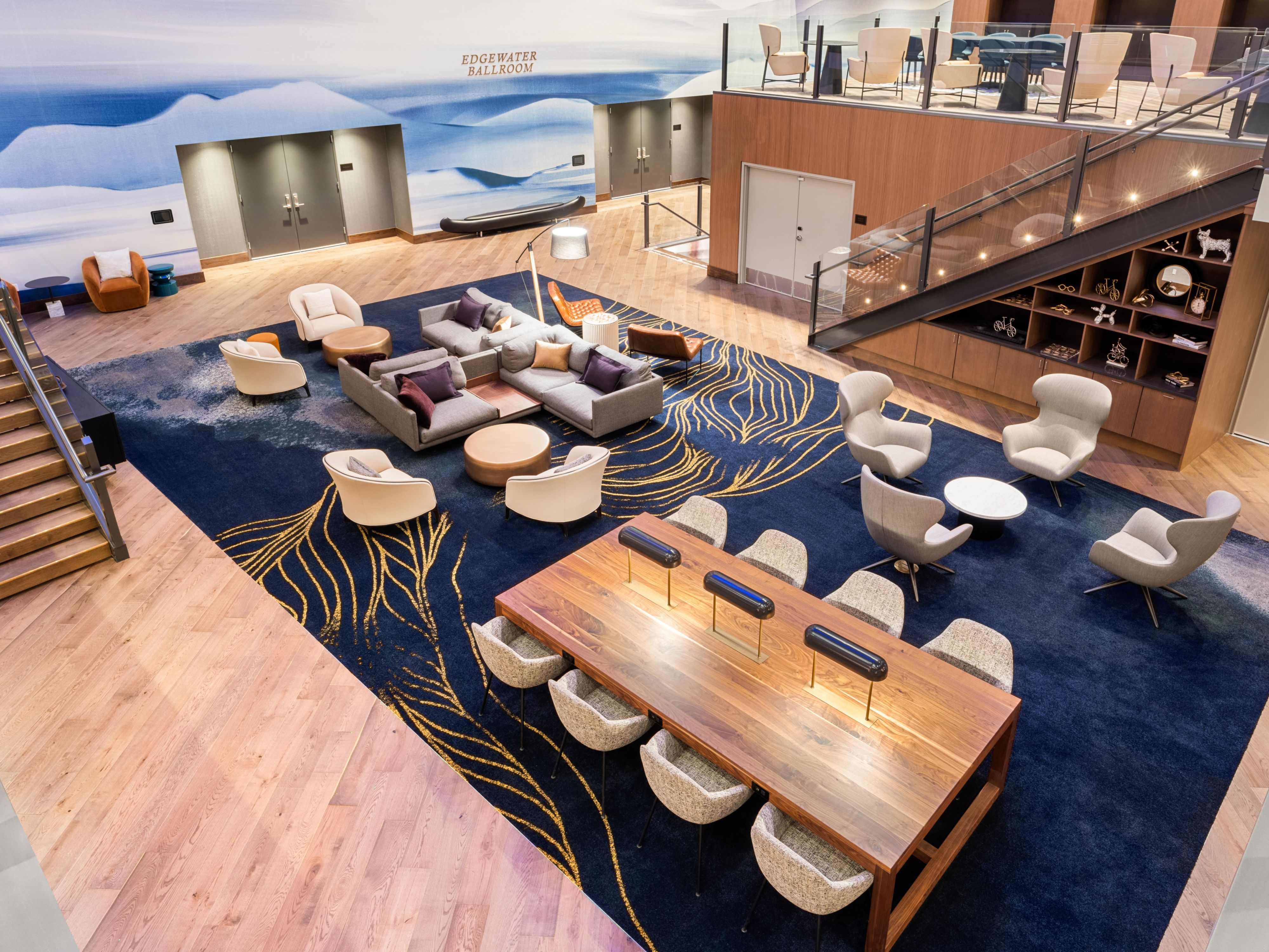 Our atrium has plenty of space to relax.