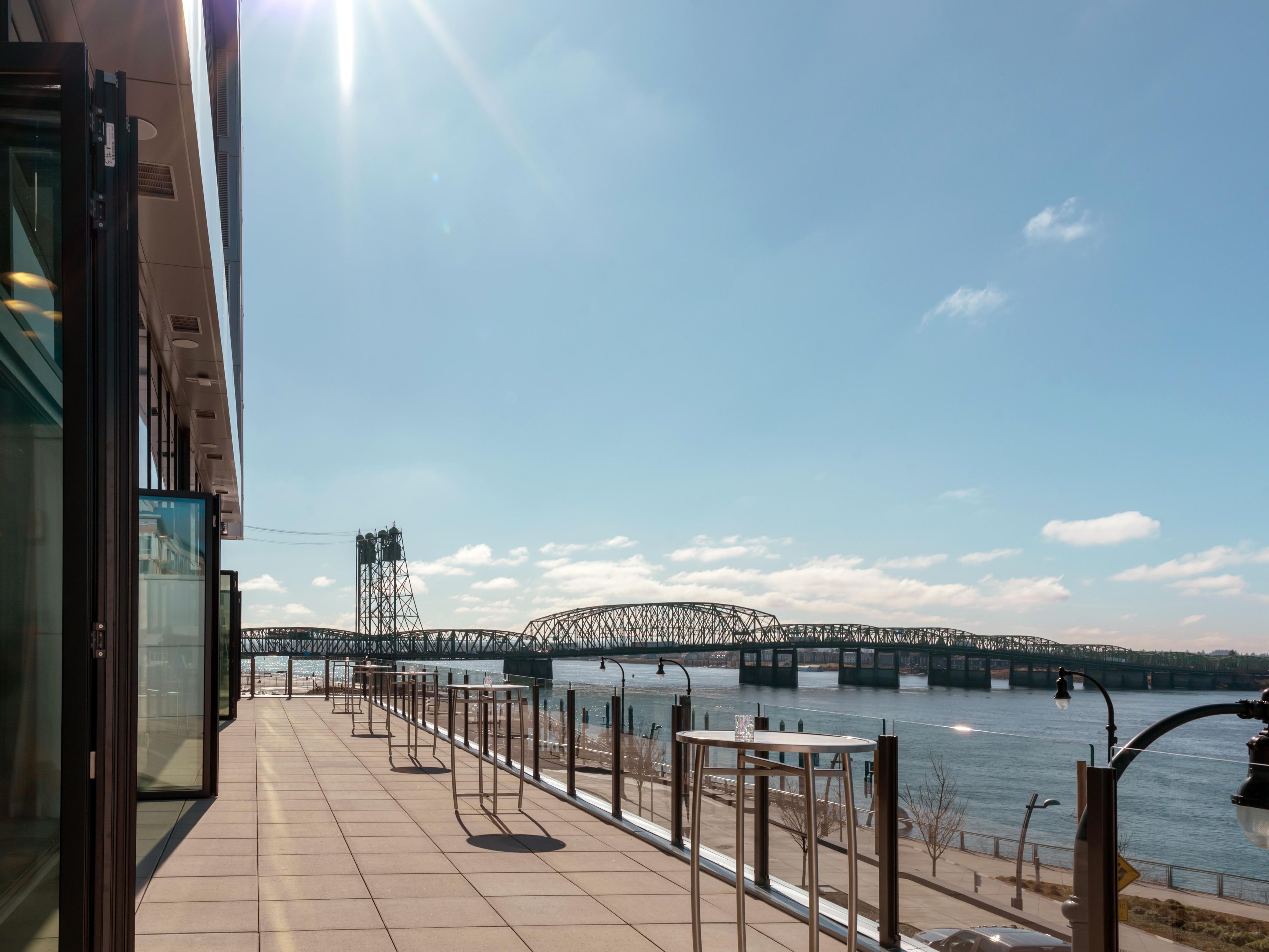 Book our ballroom for access to our beautiful patio.