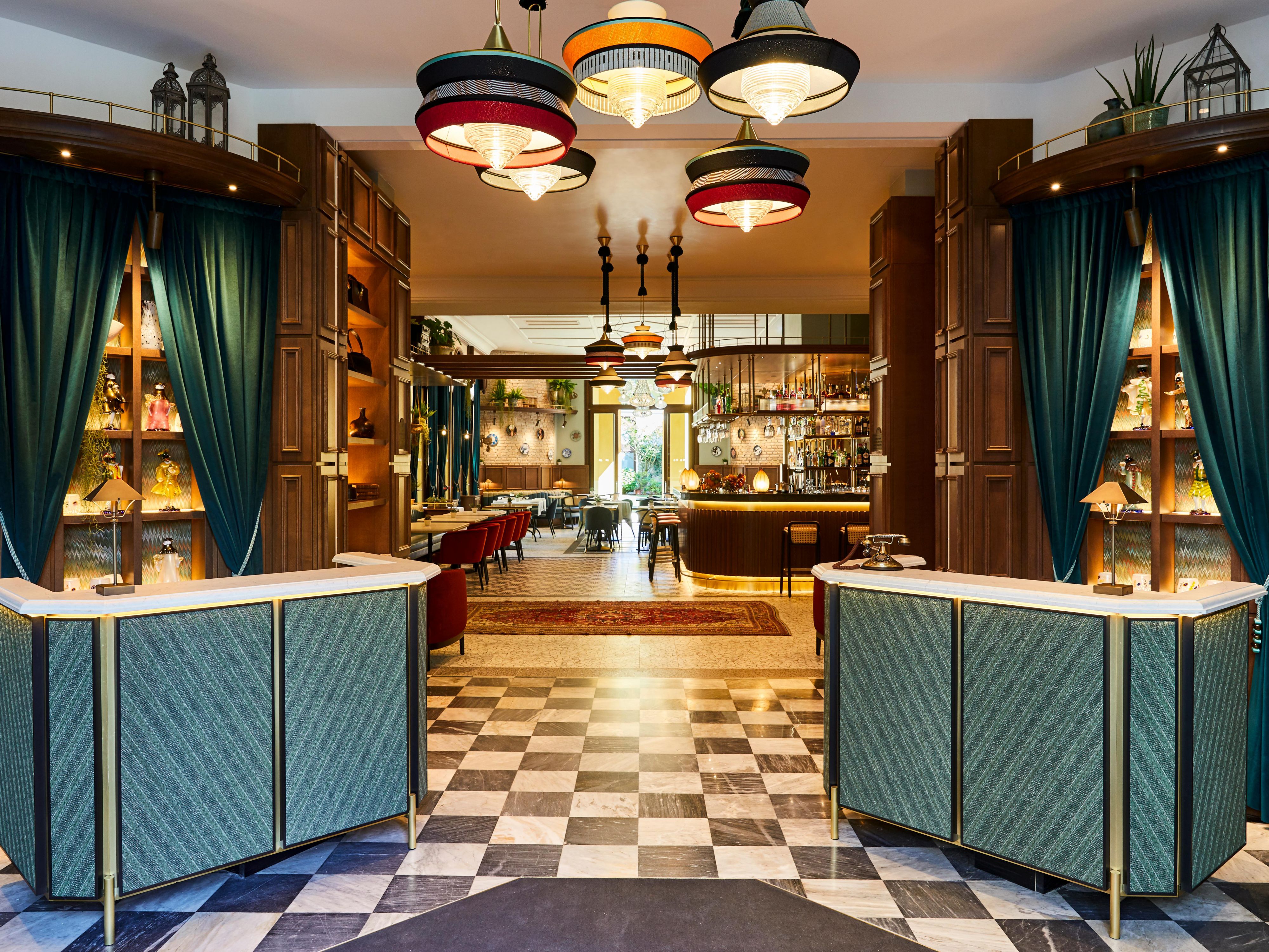 Our lobby is an accurate preview of our hotel's amazing style