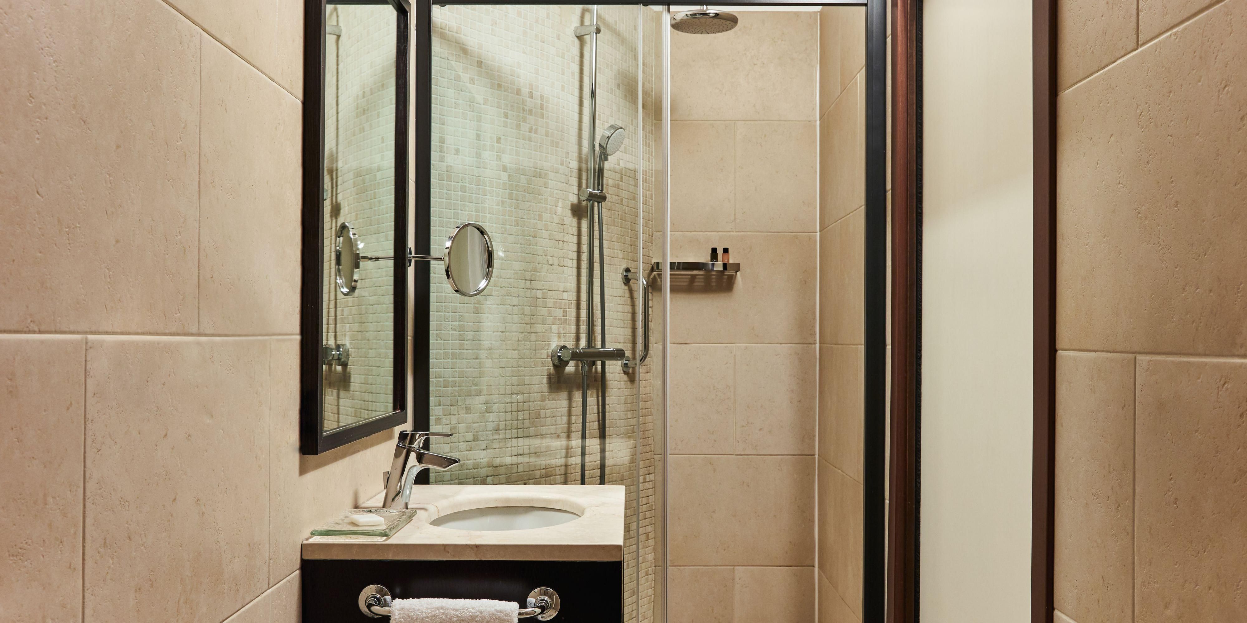 All rooms are equipped with plush bathrobe and slippers