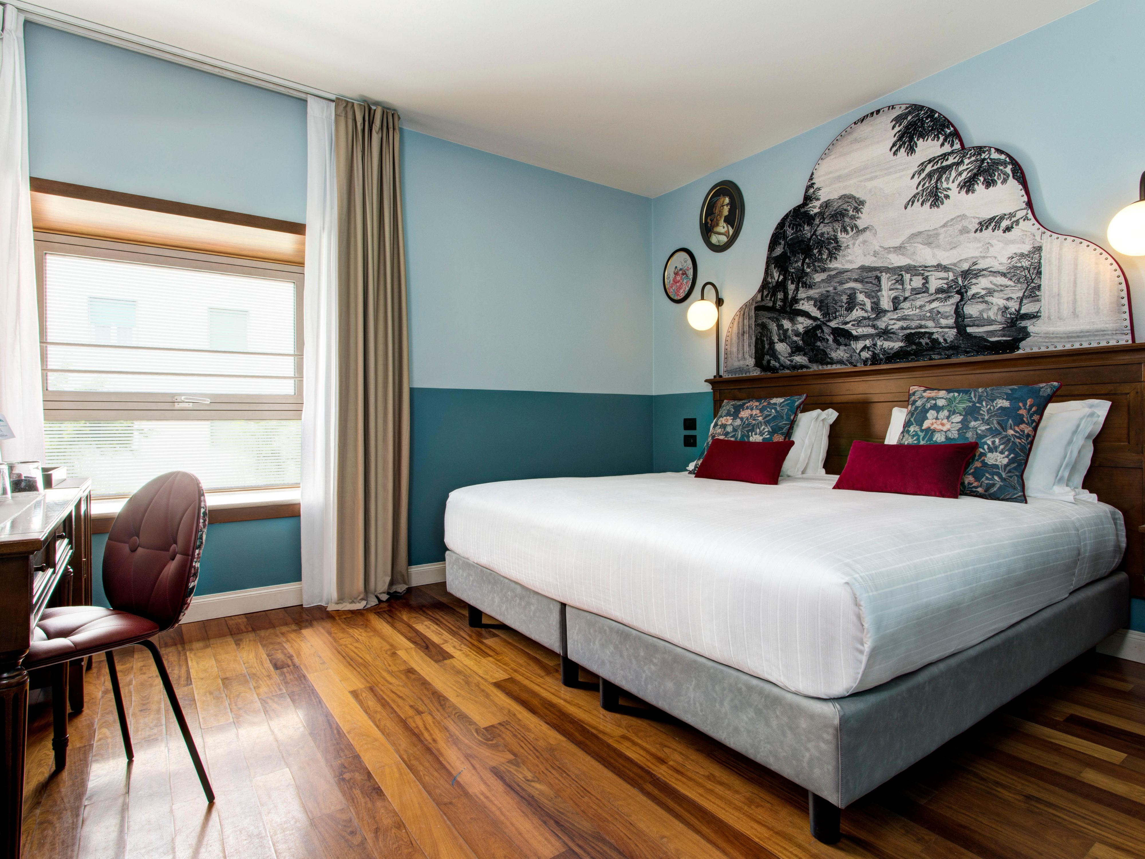 Premium Rooms. Decorative pillows & items removed