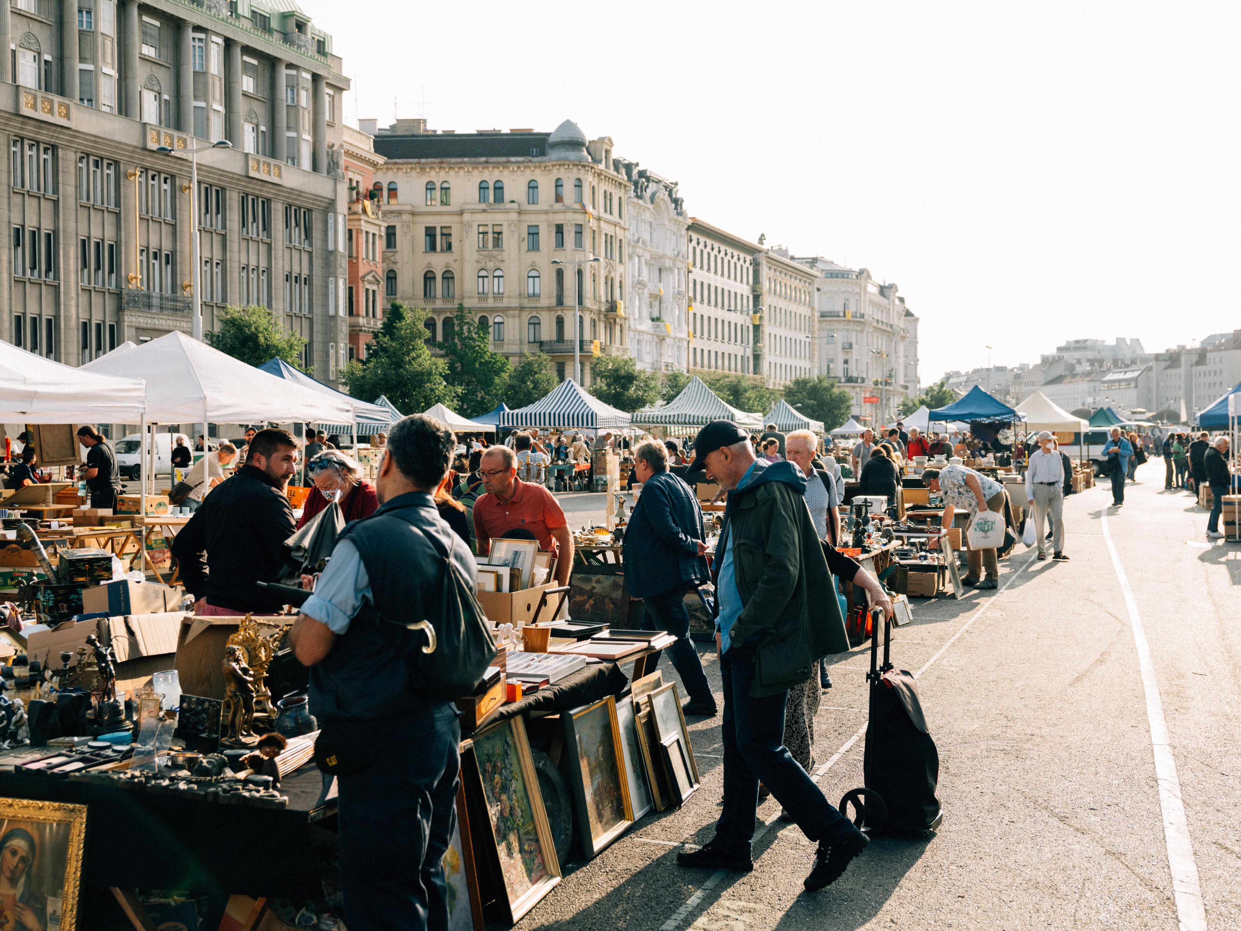 Fleamarket at Naschmarkt