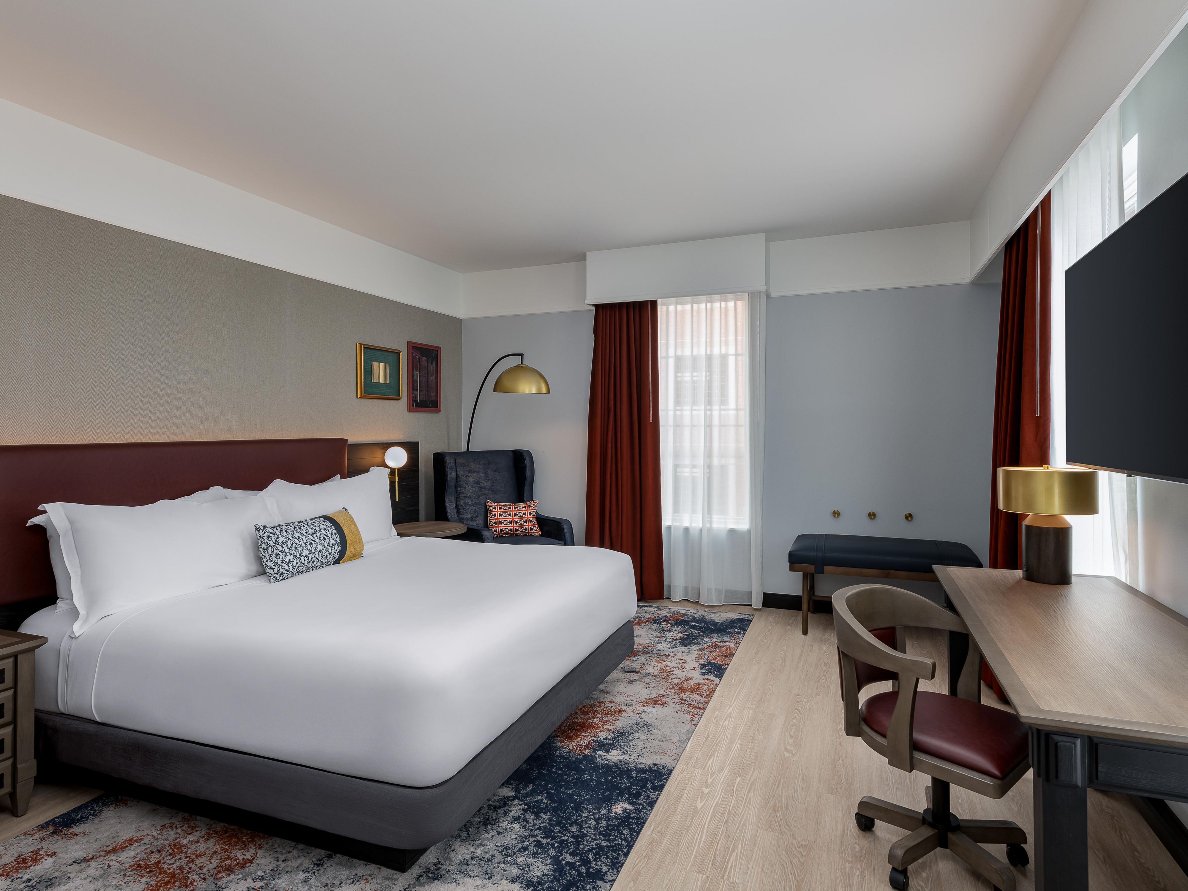 Enjoy stunning views from our corner room from every angle.