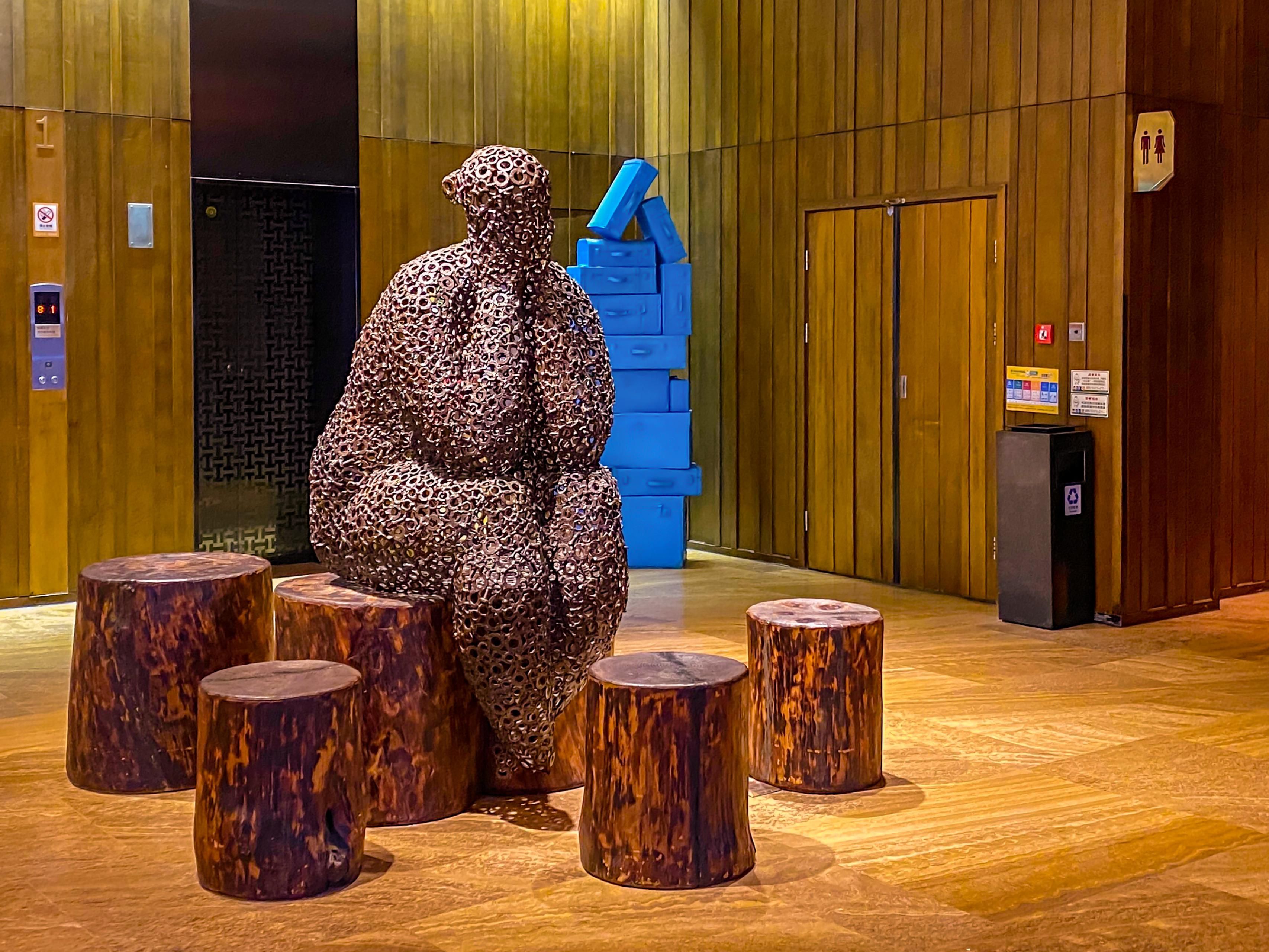 Waiting – Lobby Sculpture