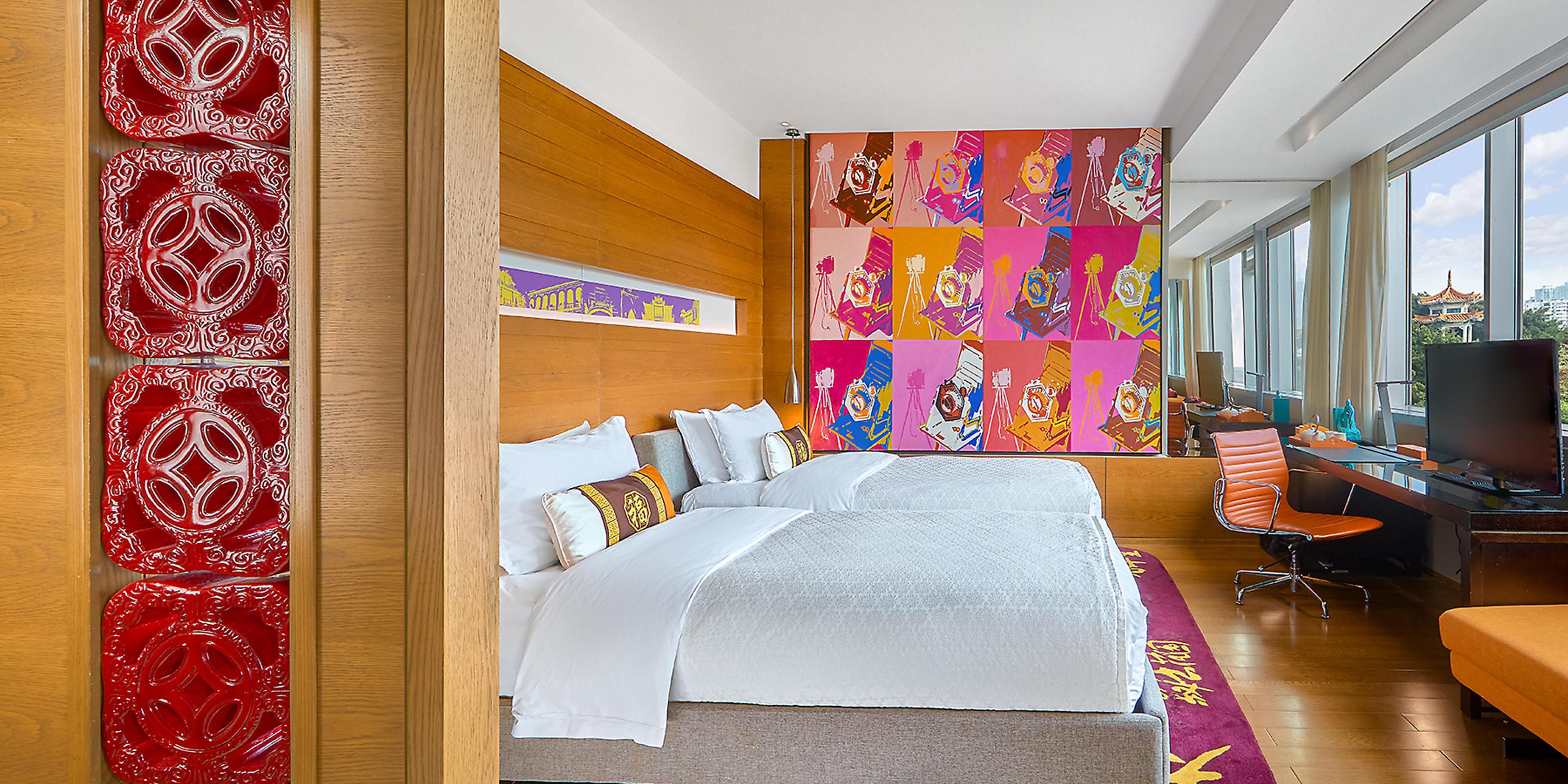 2 Twin Beds Premium City View