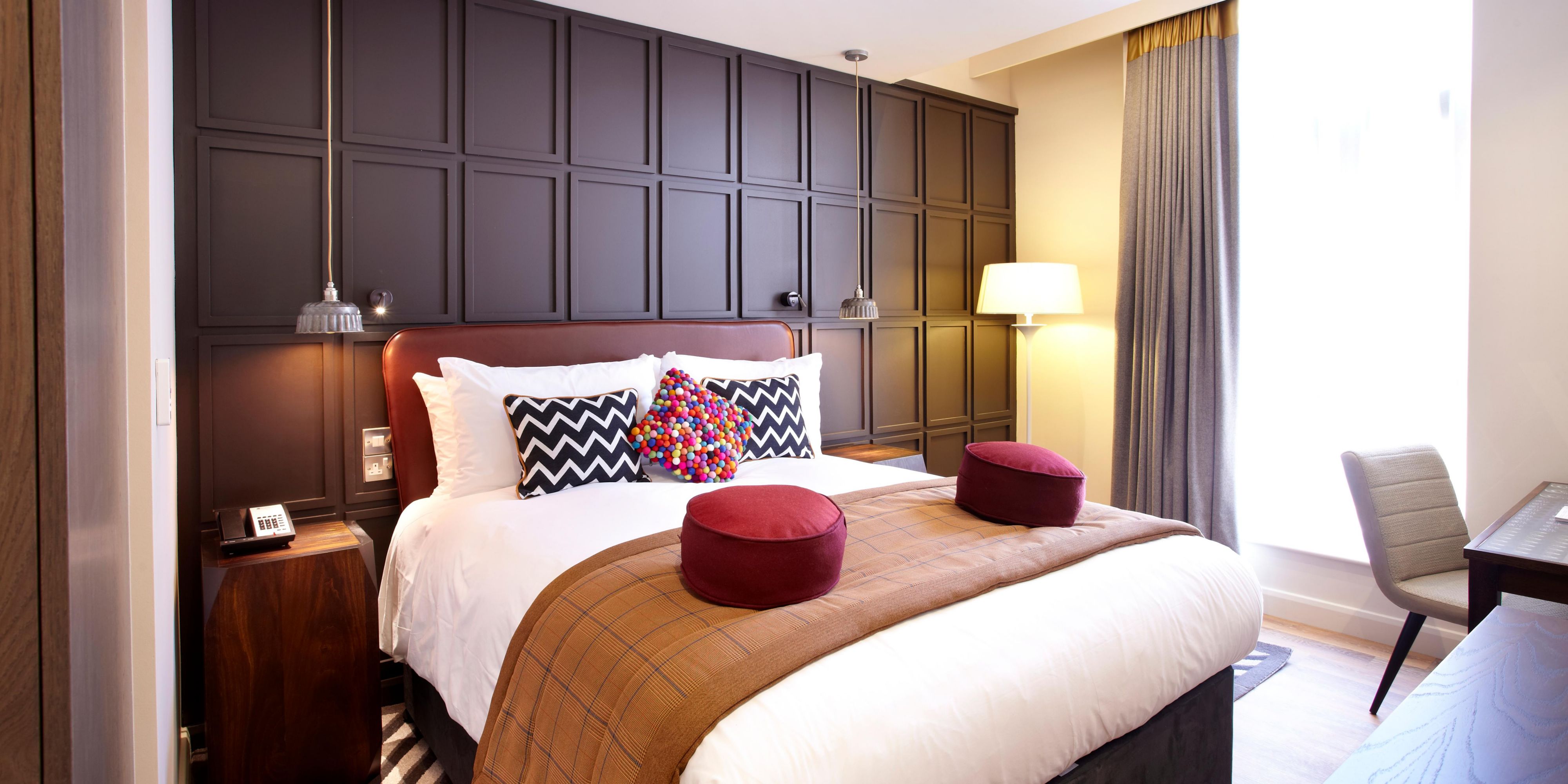 King Bed Standard Ground Floor Room inspired by York’s sweet past