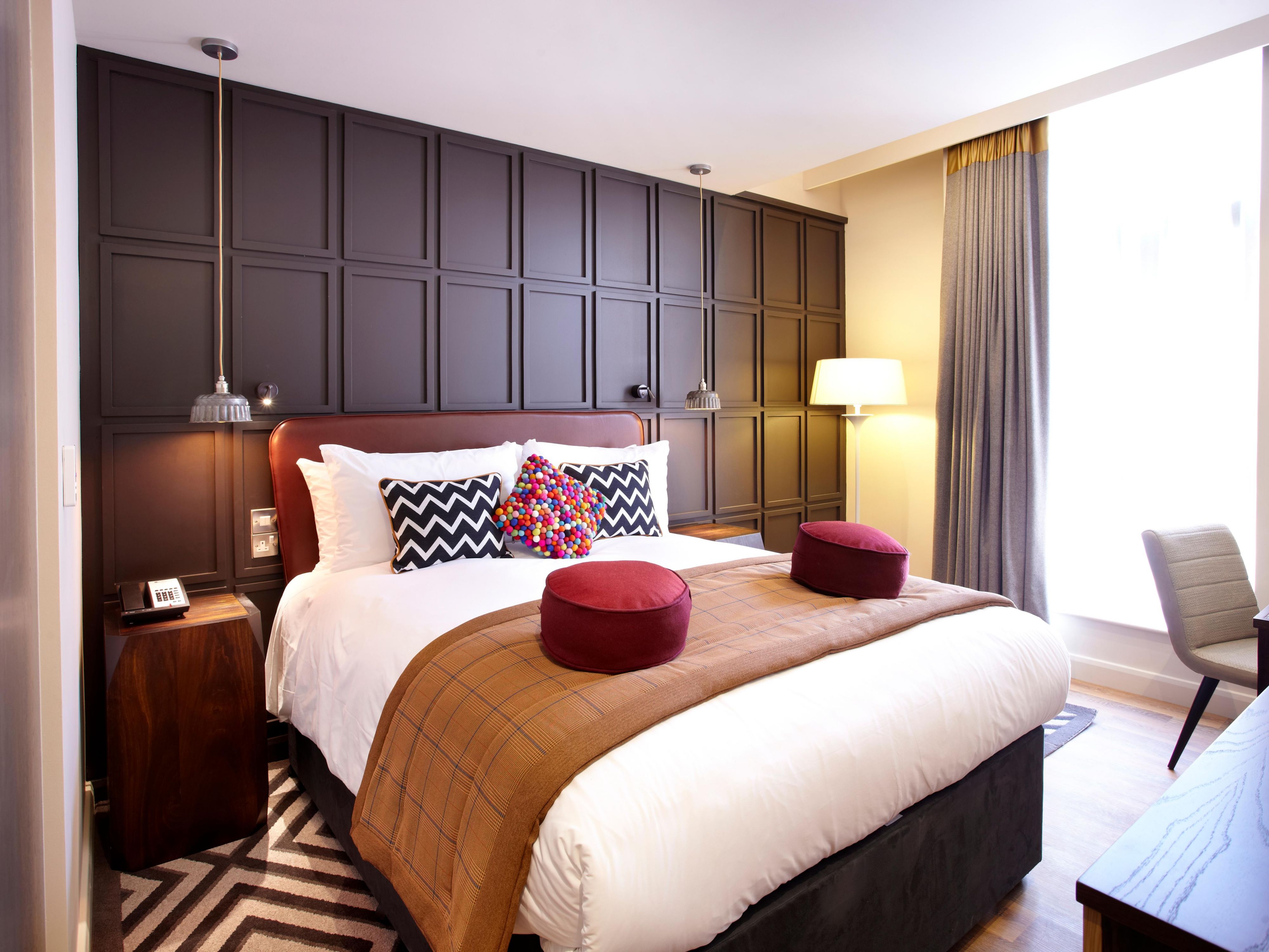 King Bed Standard Ground Floor Room inspired by York’s sweet past