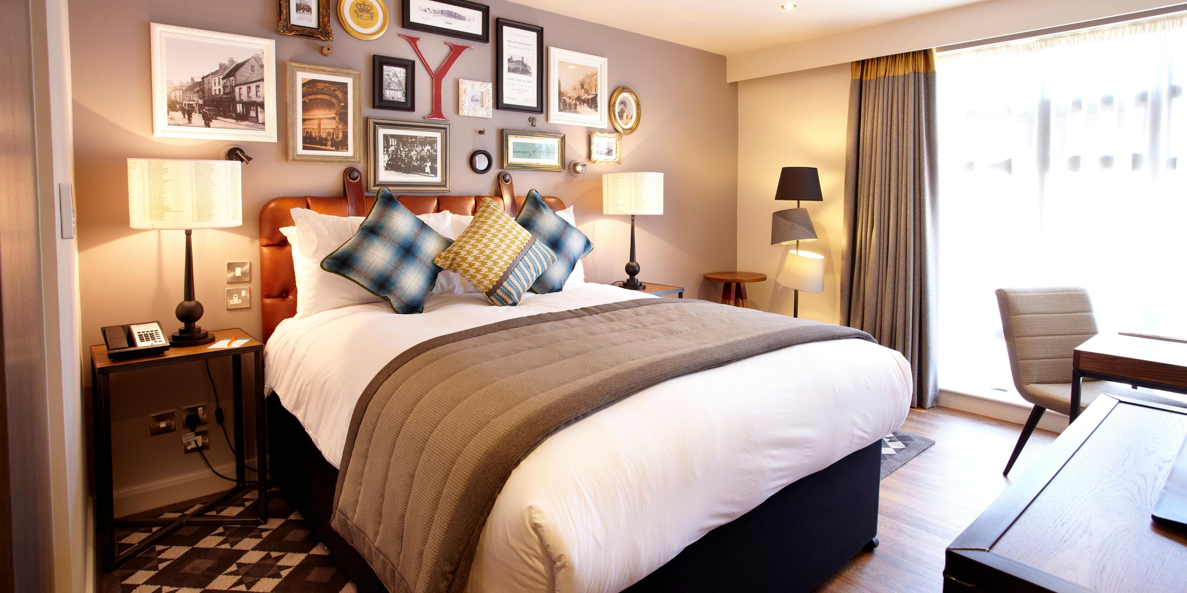 King Bed Standard Room celebrate Walmgate’s past