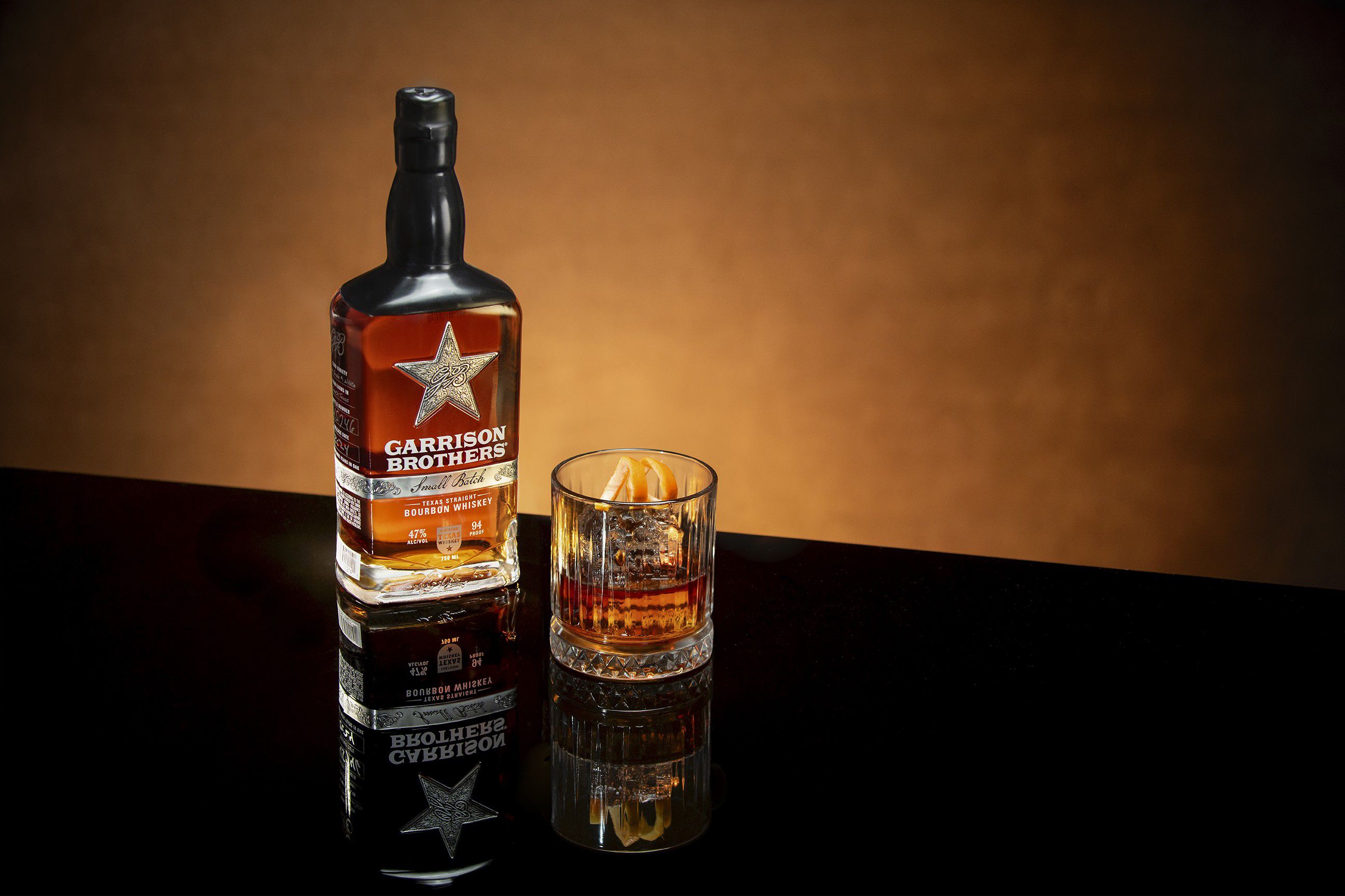 Garrison Brothers branded cocktail