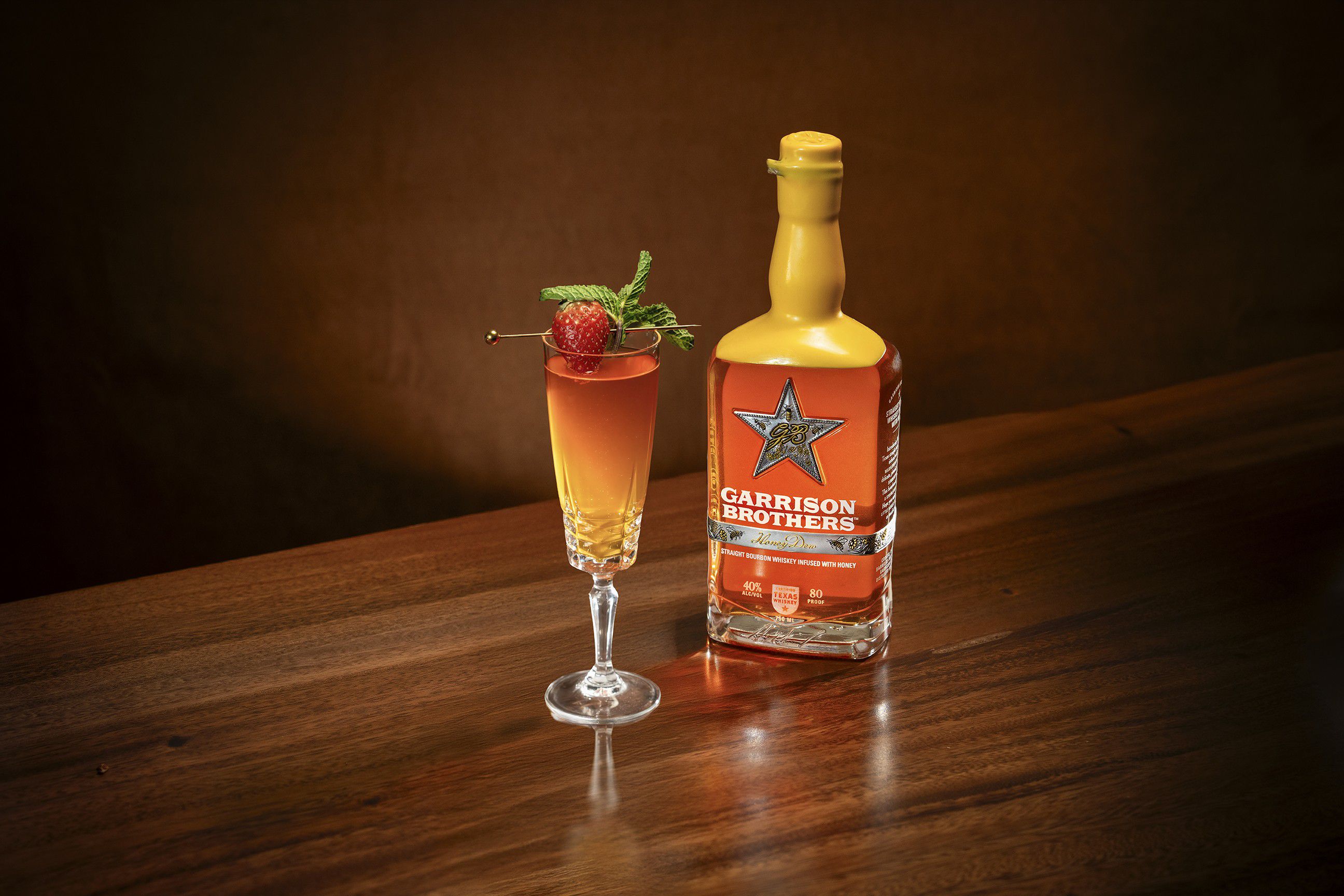 Garrison Brothers branded cocktail