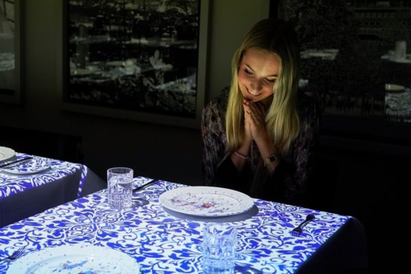 Dining at Safina Restaurant with Le Petit chef