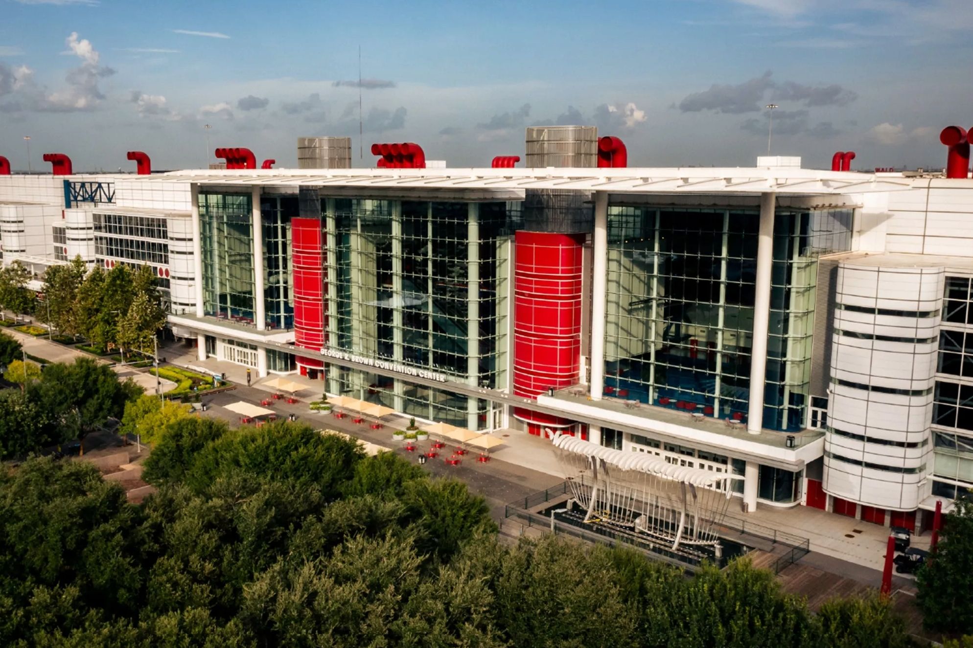 exterior of the George R. Brown Convention Center