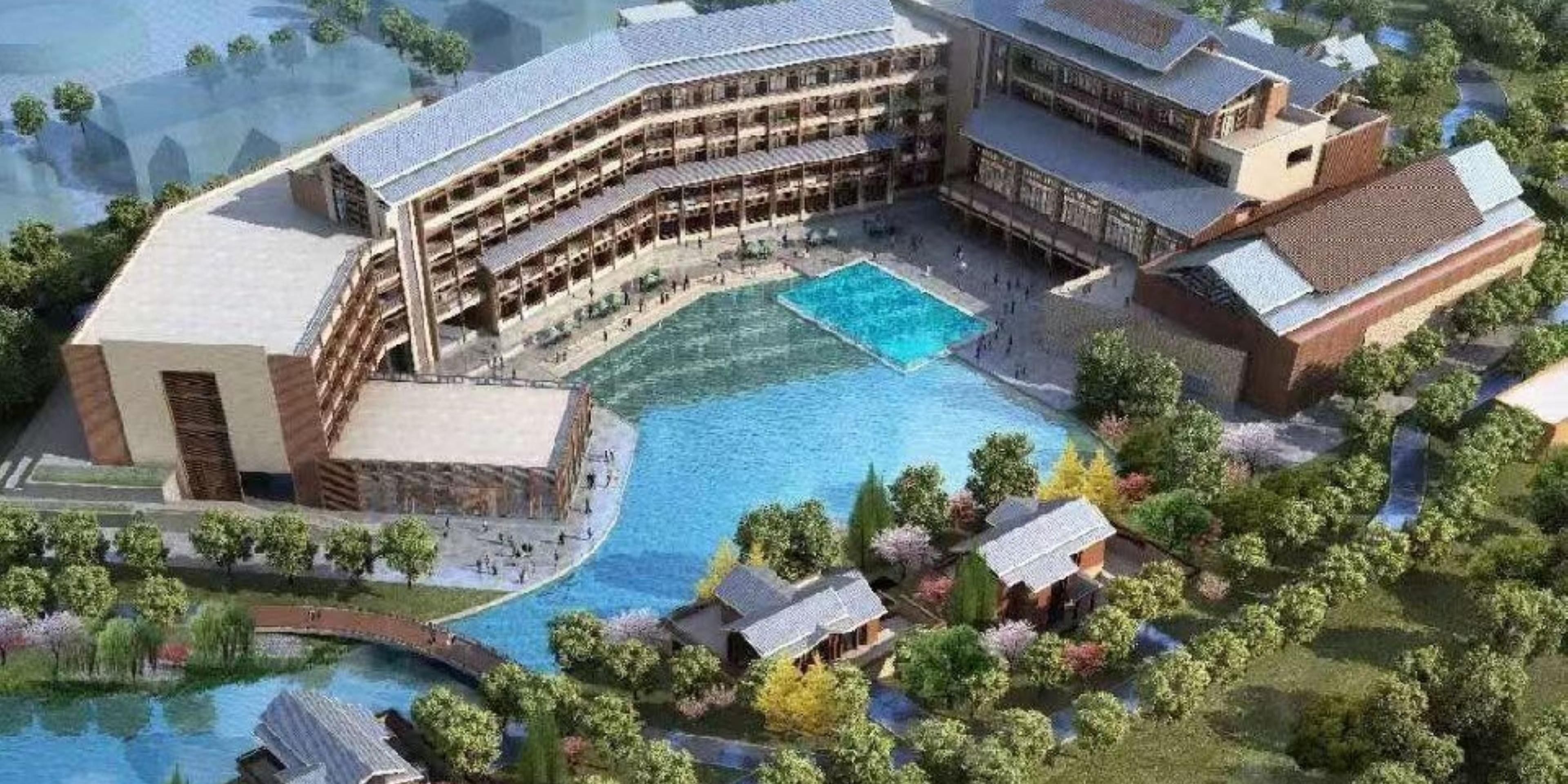 HUALUXE Suzhou Bay Hot Spring Resort Map Driving Directions