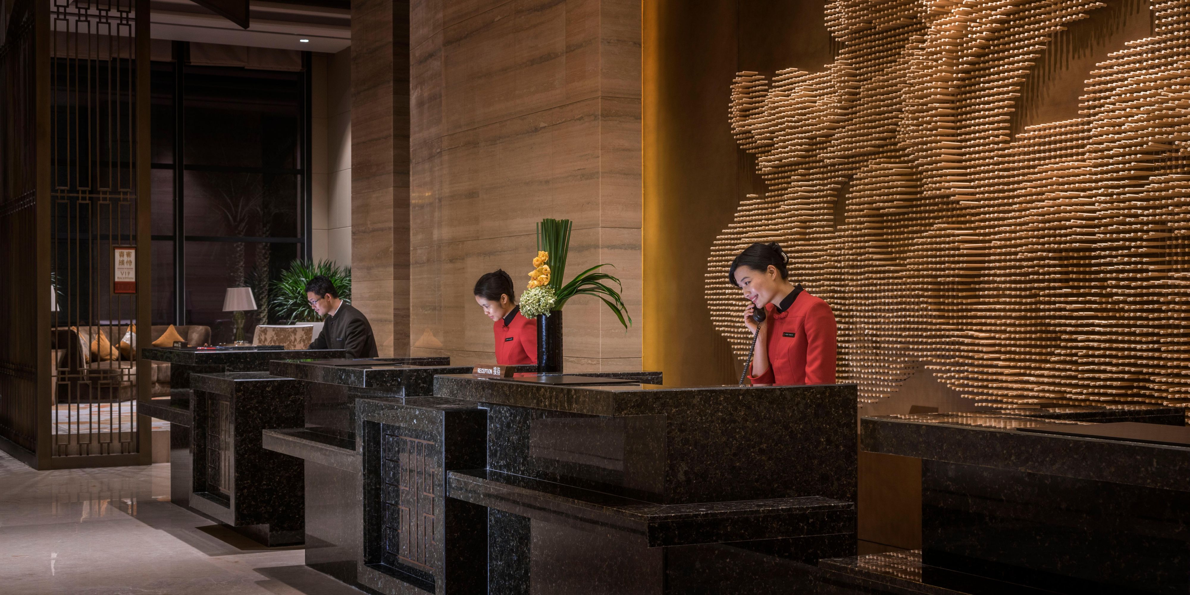 酒店前台