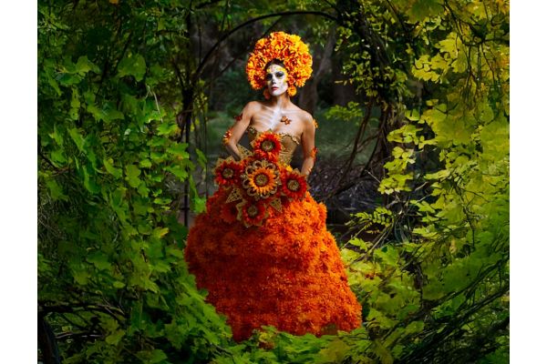 Day of the dead lady 