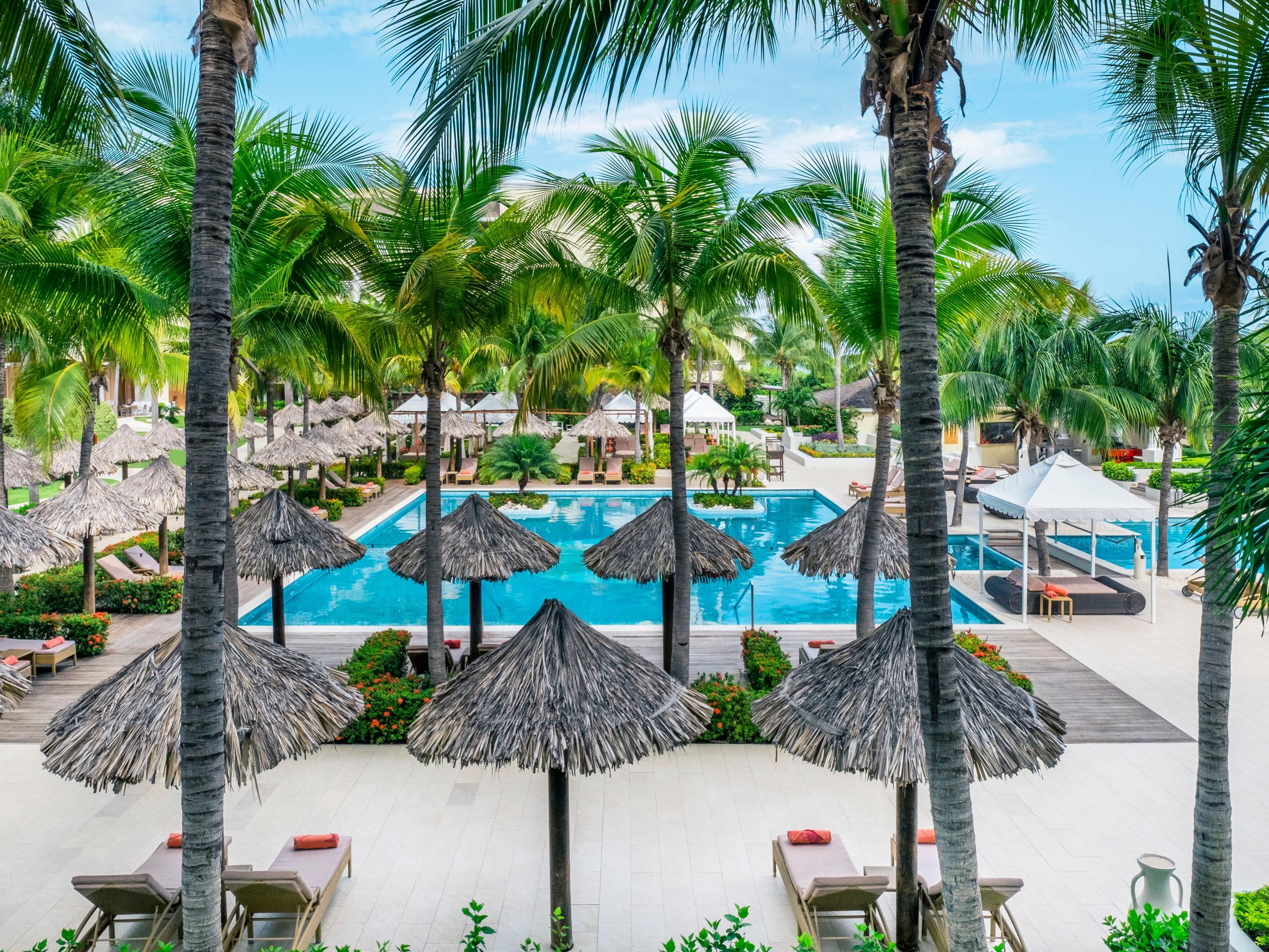 pool view