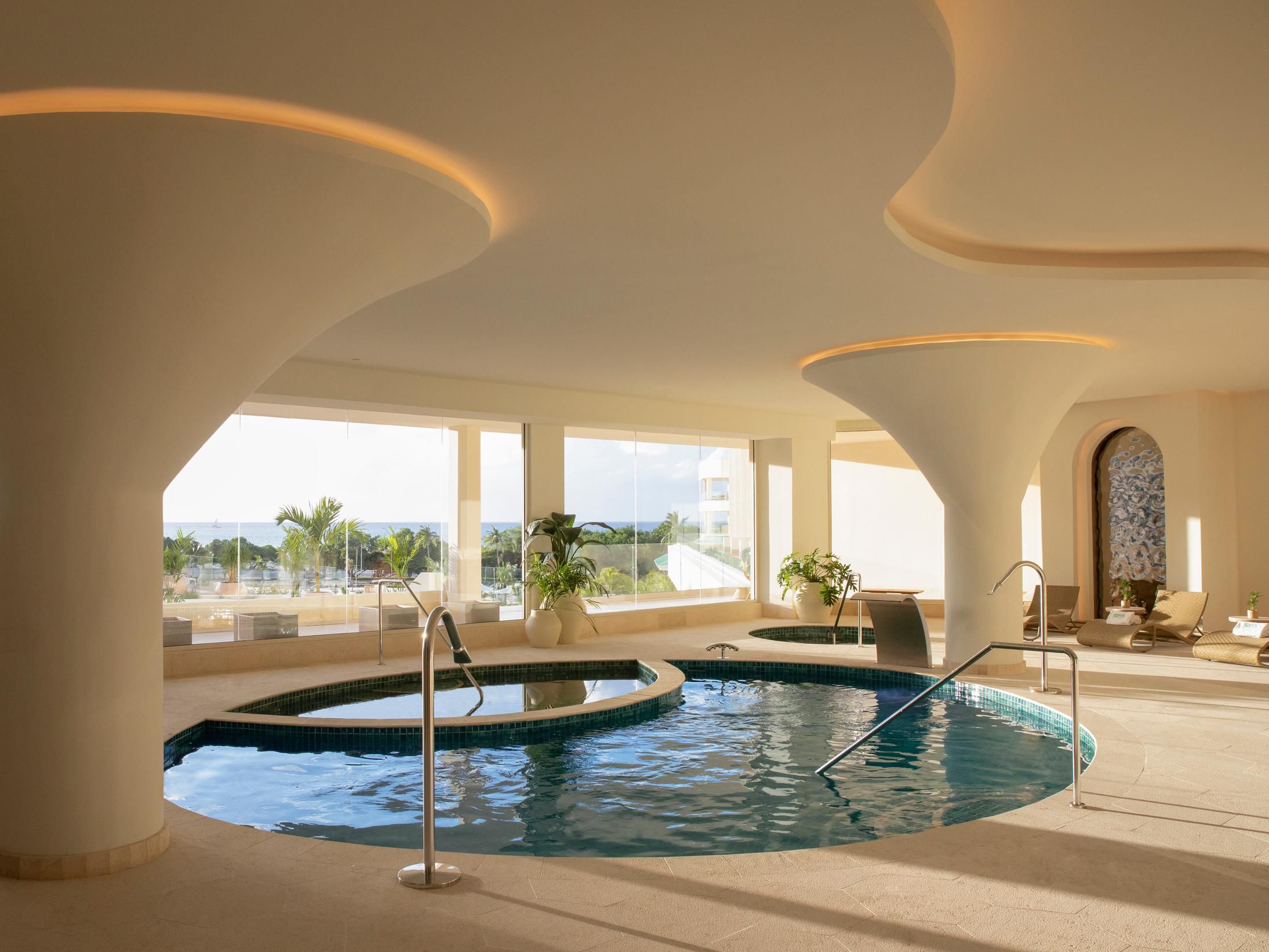 On-site spa with indoor pool