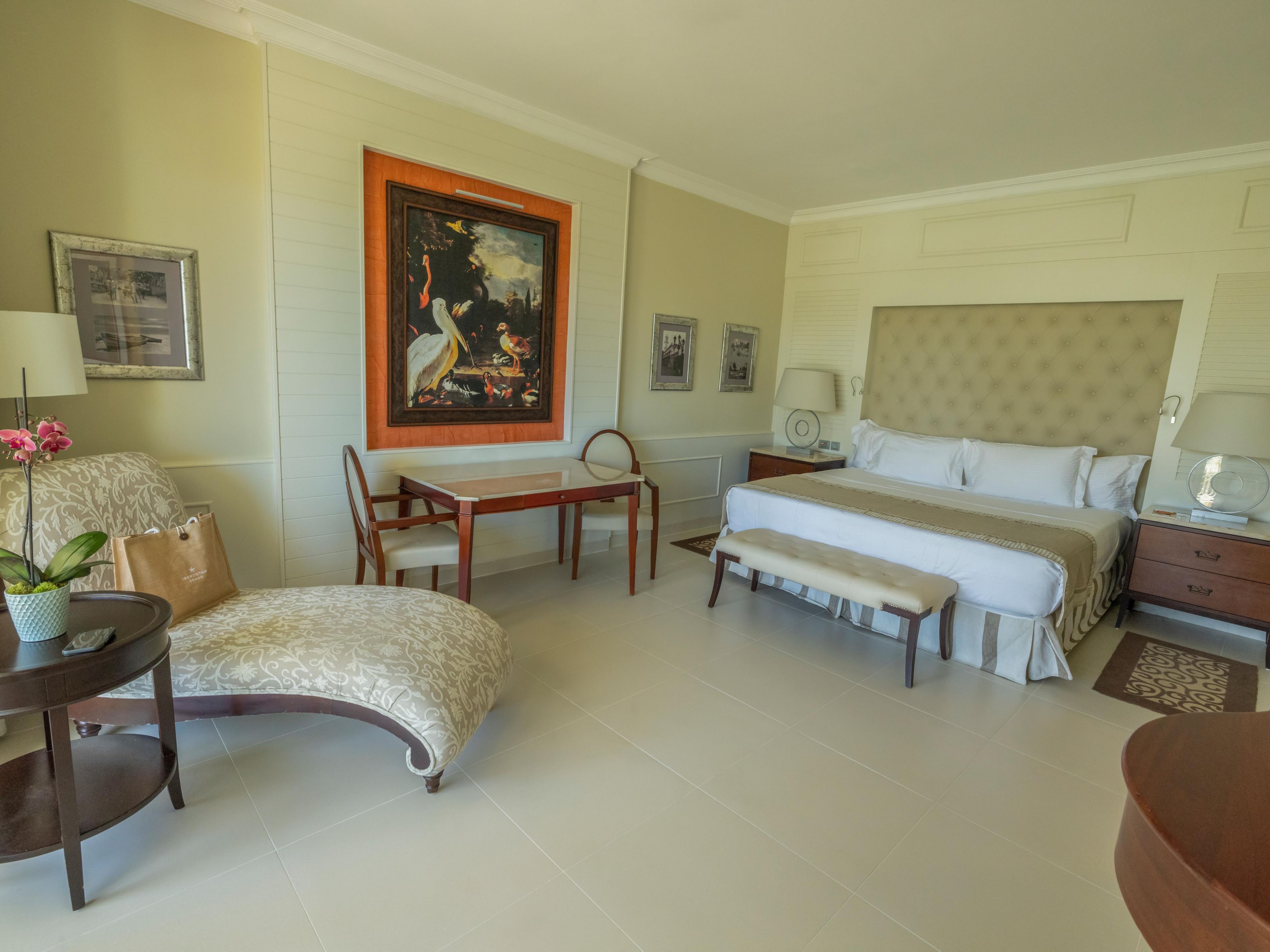 suite con vista al lago