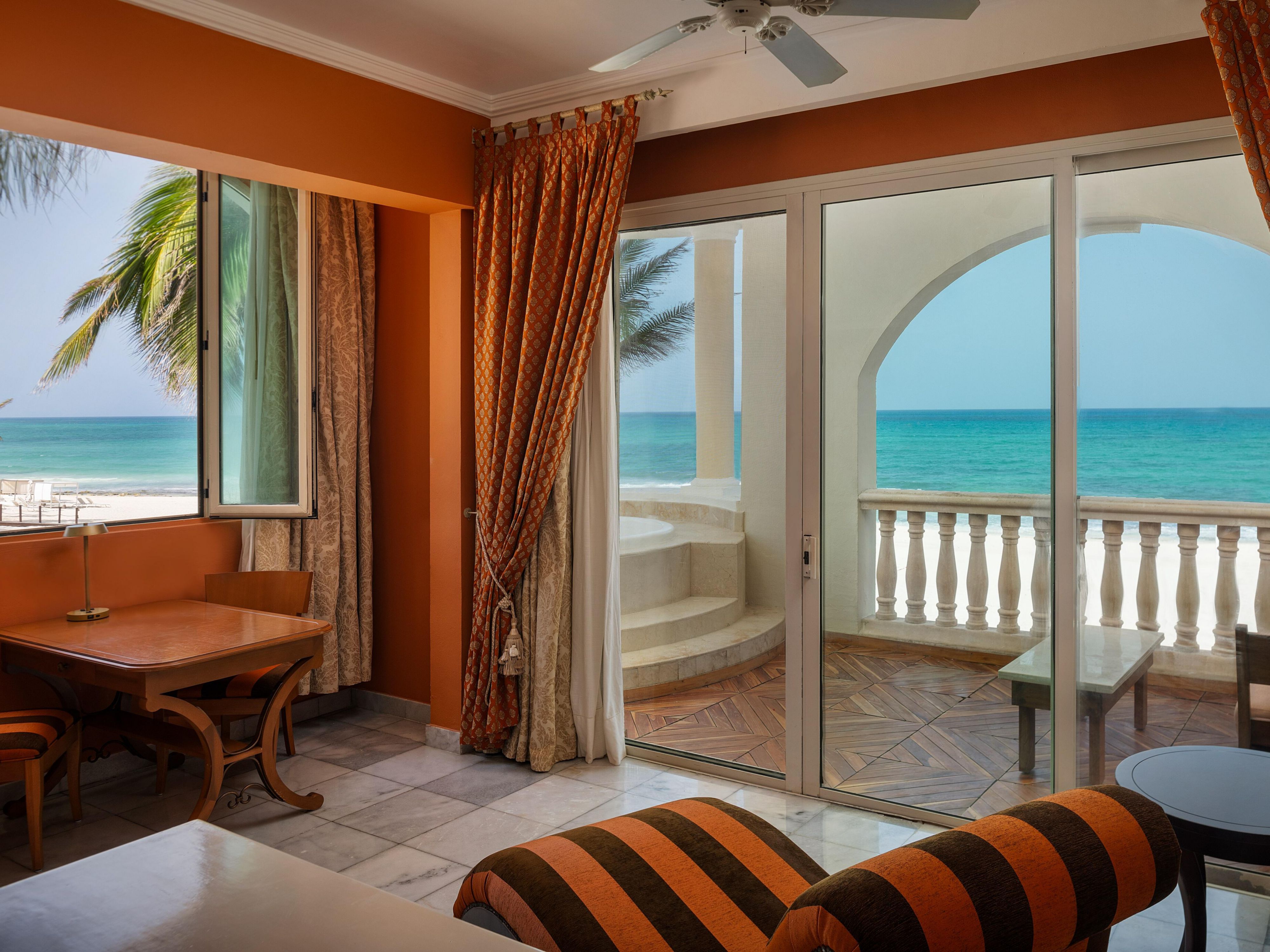Oceanfront butler corner suite