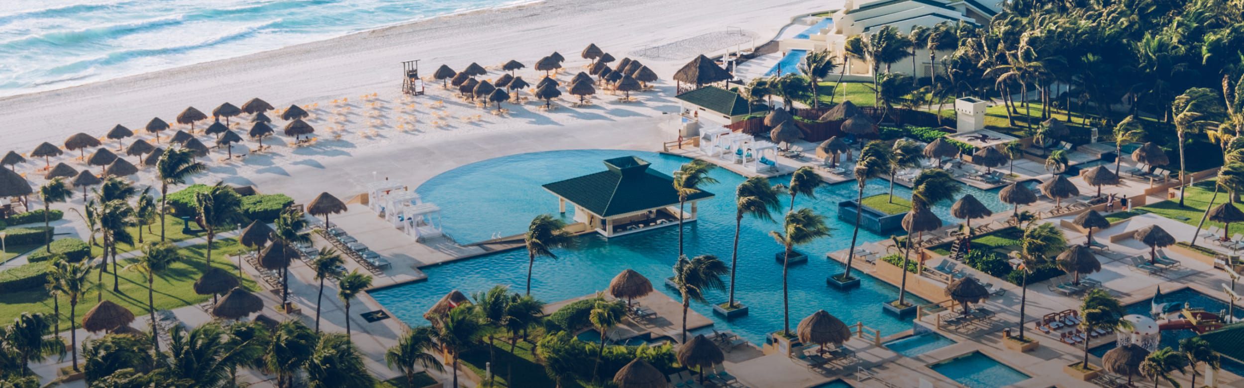 All inclusive island beach resort