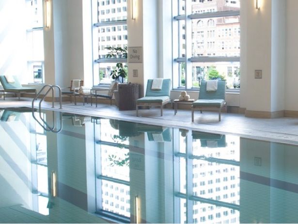 Relax at our Boston Indoor Pool