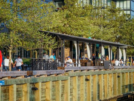 Experience great restaurants in The Wharf