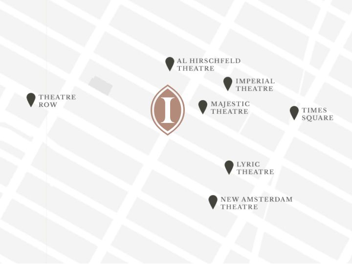 Enjoy our unbeatable location in the Broadway Theatre District