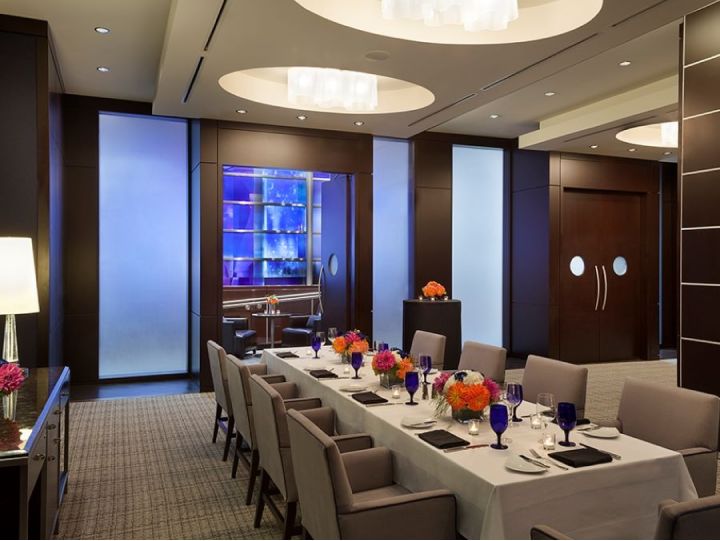 Plan your next private dining event in Azure Restaurant