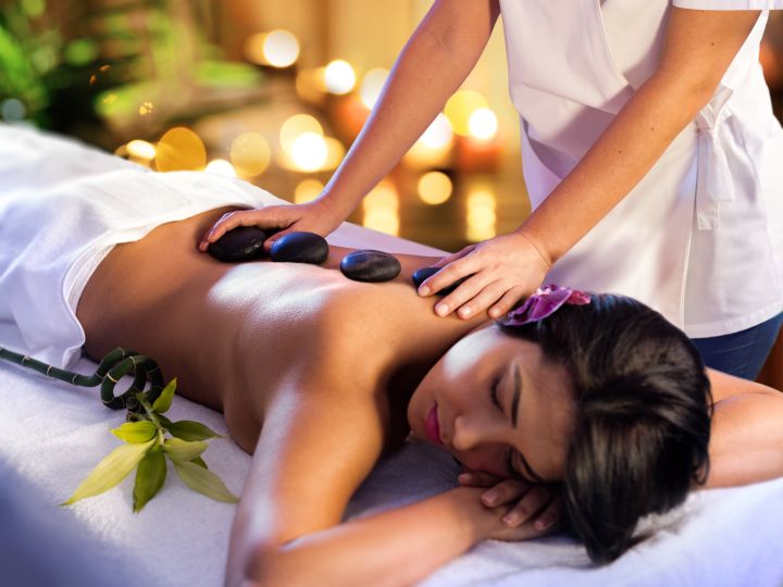 Warm Stone Massage available at Spa InterContinental
