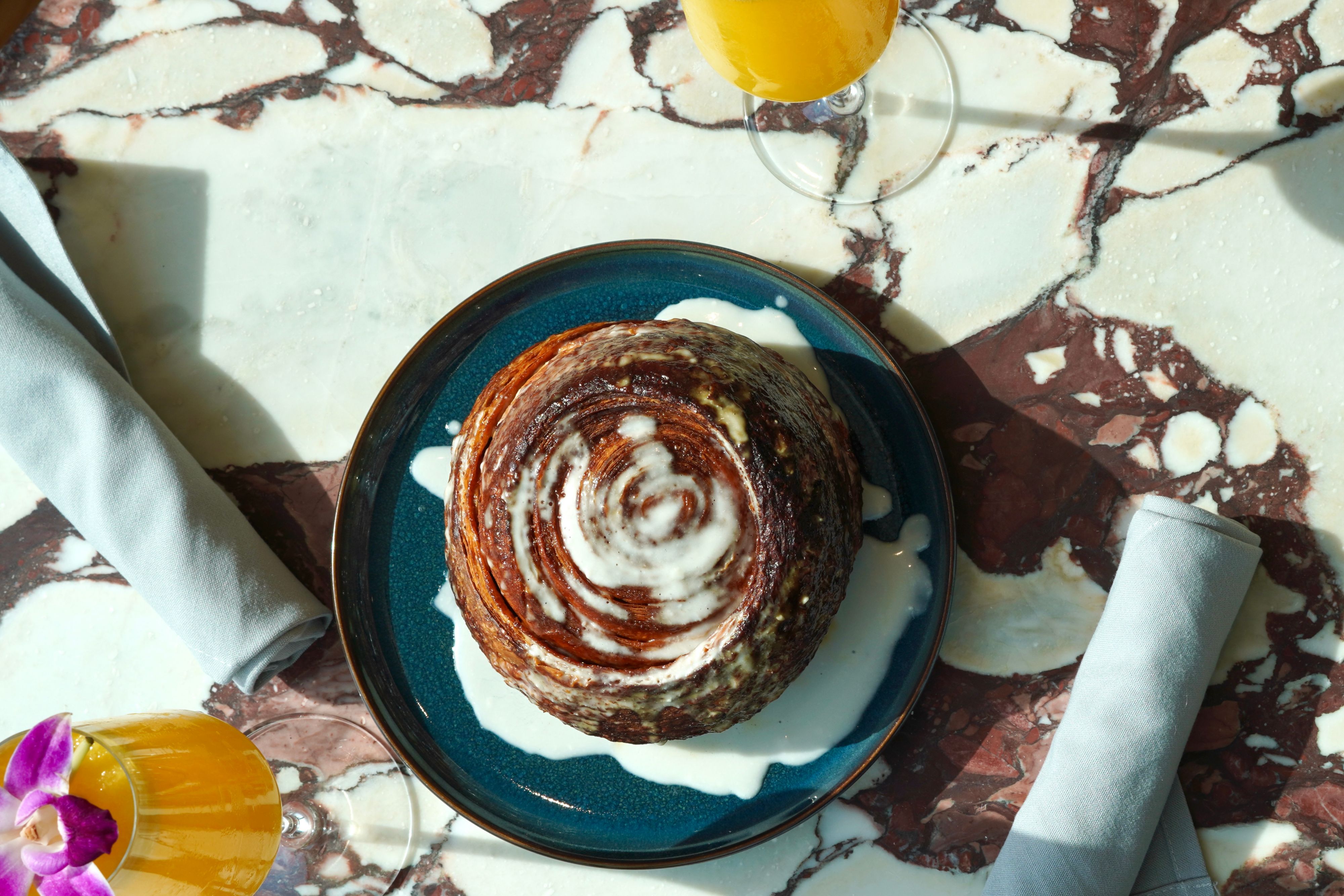 cinnamon roll for brunch