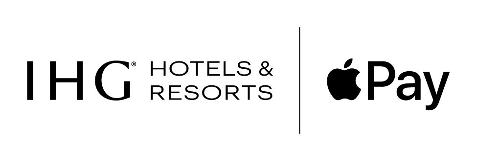 IHG Hotels & Resorts and Apple Pay partnership logo lock-up