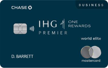 Image of the IHG One Rewards Premier Business Credit Card