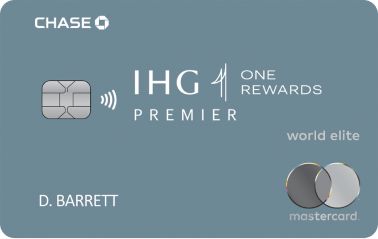 Image of the IHG One Rewards Premier Credit Card