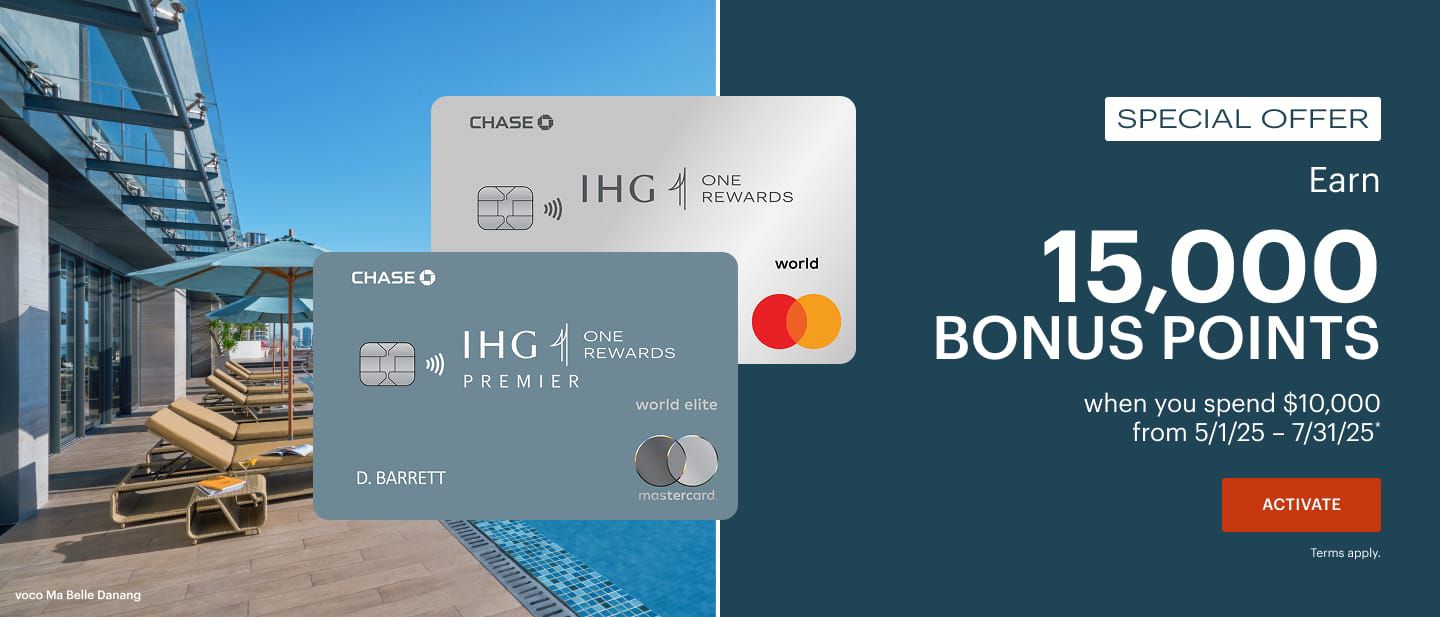 Special Offer - Earn 15,000 bonus points