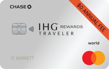 Image of the newly enhanced IHG Rewards Traveler Credit Card