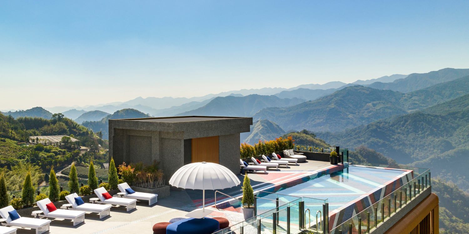 Imagine perks for booking your spring stay on a rooftop overlooking endless mountains.  