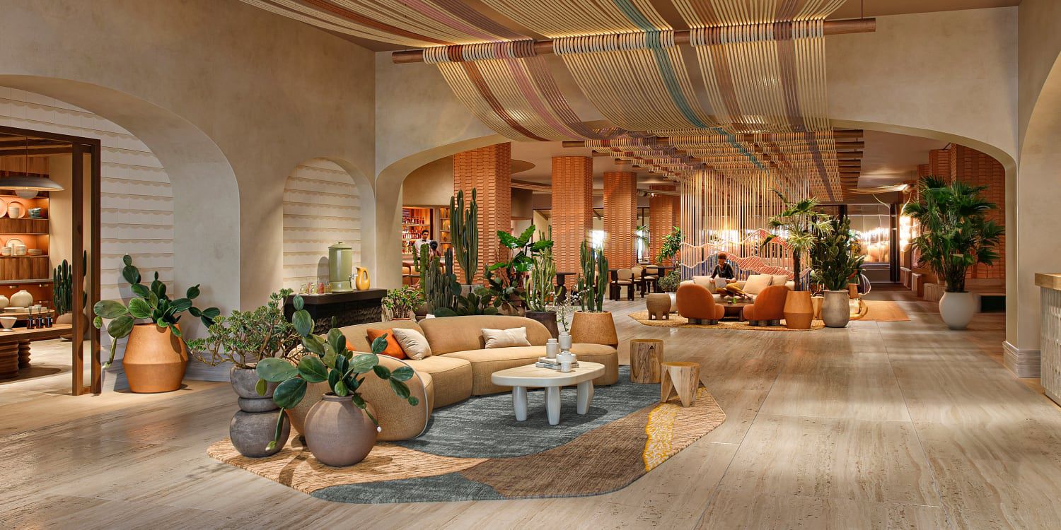 A contemporary lobby lounge designed to bring the authenticity of Arizona to life.