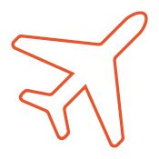 飛行機のアイコン