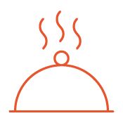  أيقونة غطاء الطعام