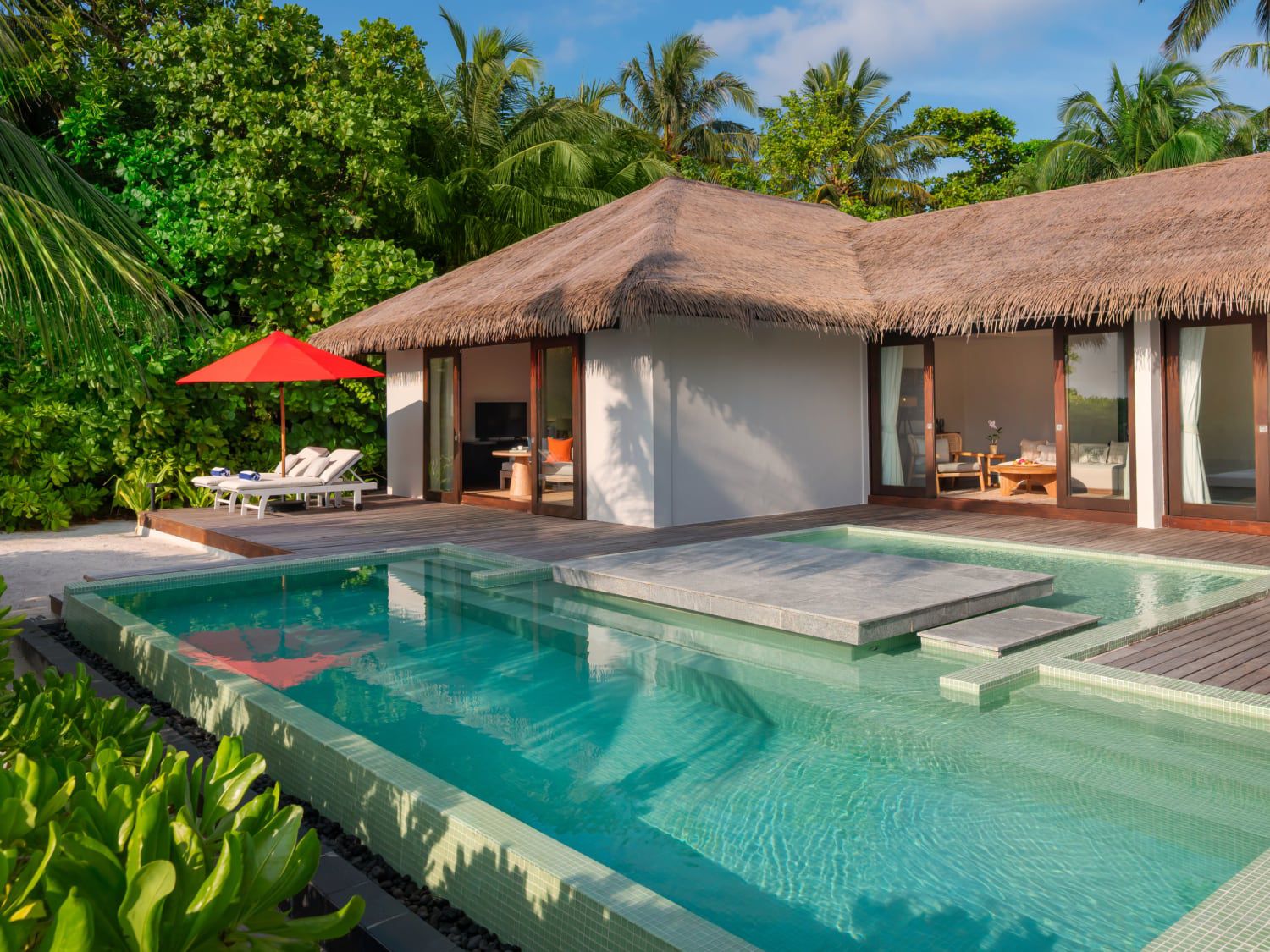 Private plunge pool at Noku Maldives, Vignette Collection