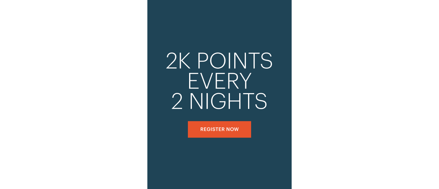 2K Points every 2 Nights