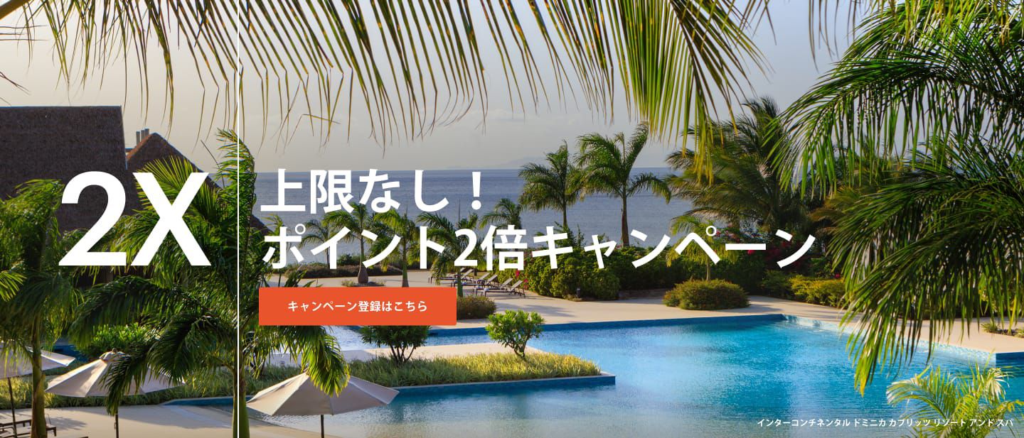 ヤシの木に囲まれビーチが一望できるプール