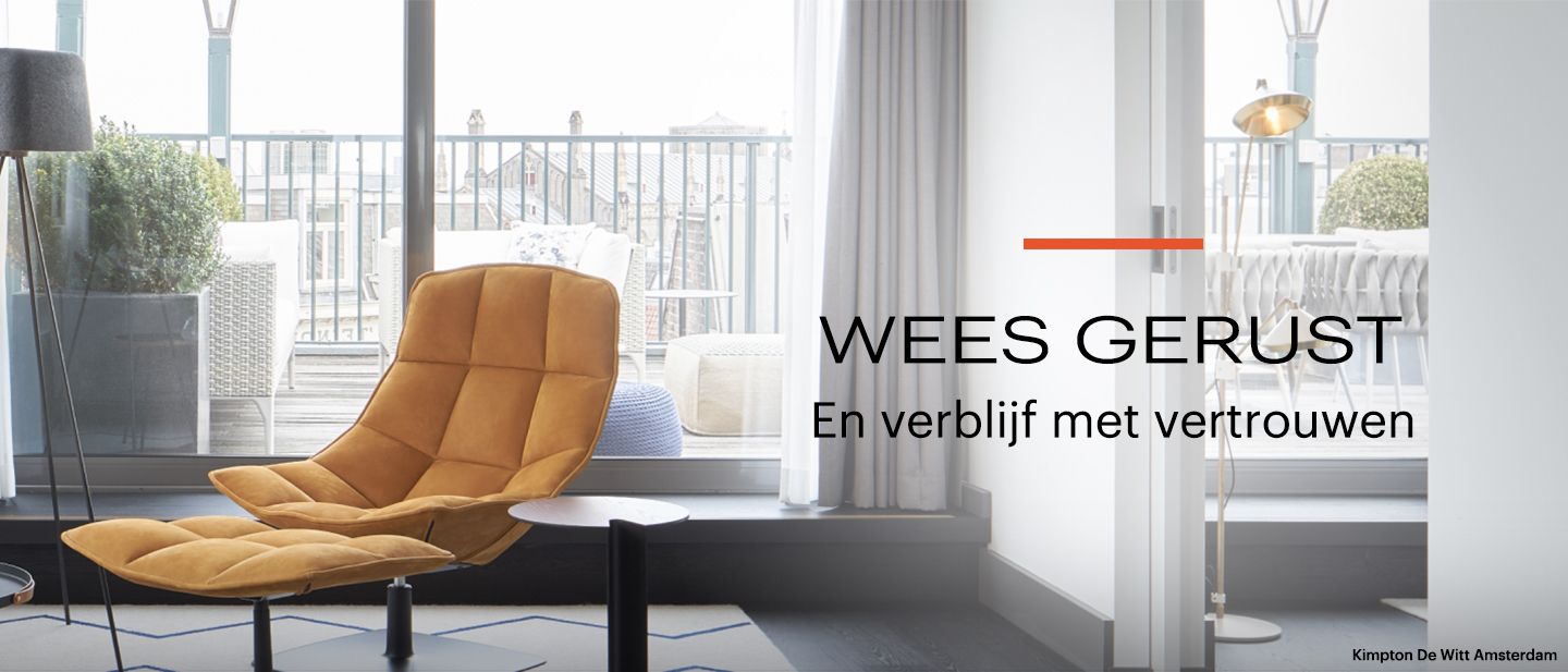 WEES GERUST | En verblijf met vertrouwen