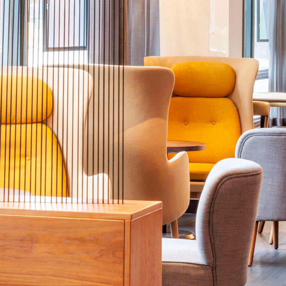 Crowne Plaza seating area