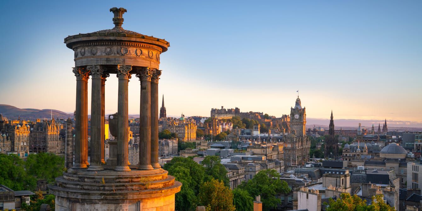 Scotland skyline view