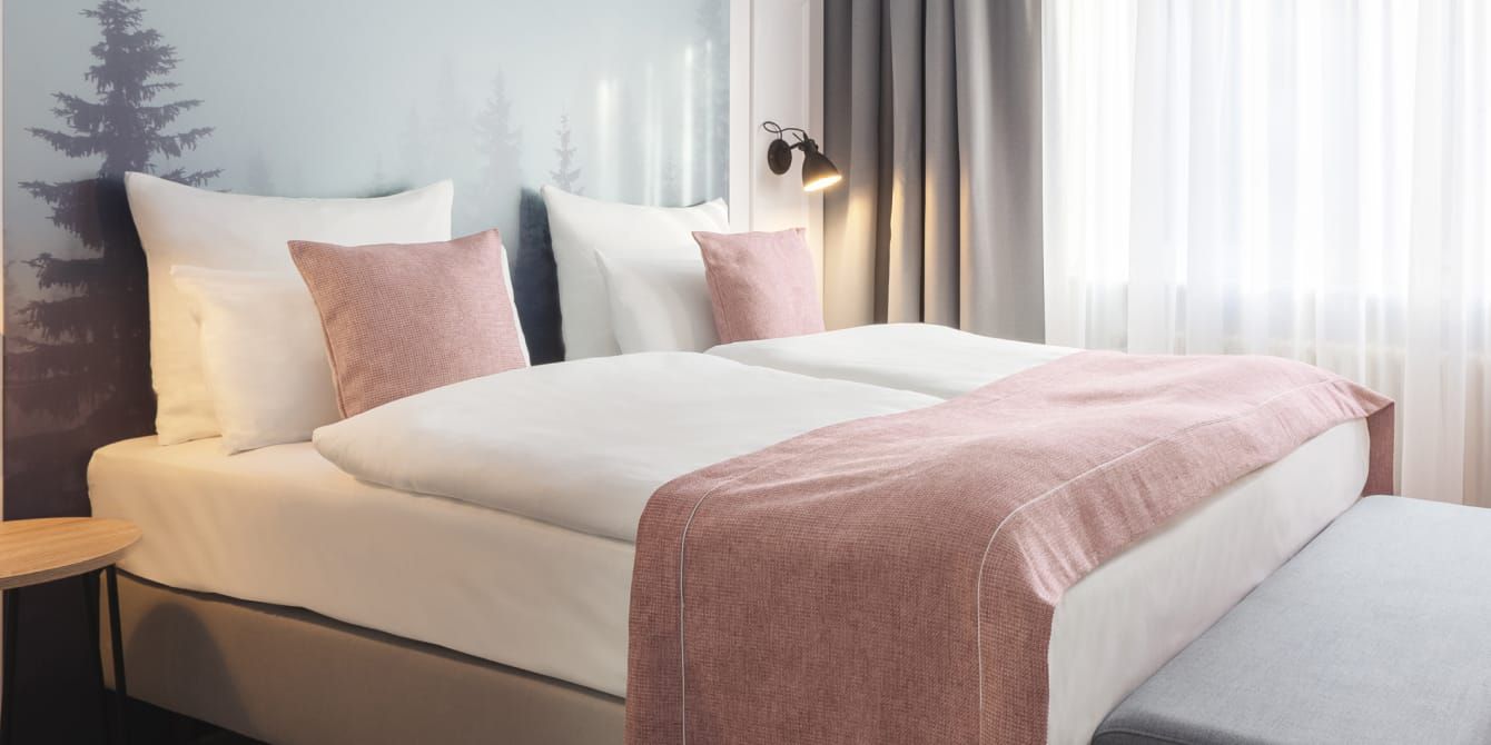 Garner hotel bedroom