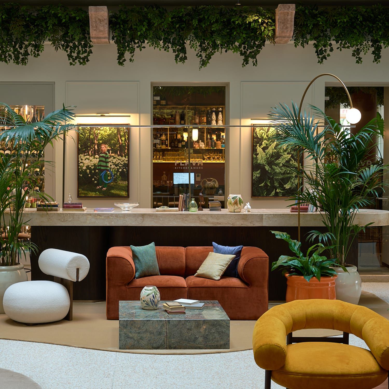 Hotel lobby 