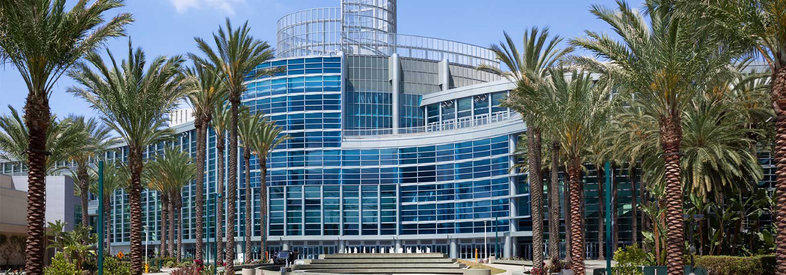 View of the Anaheim Convention Center