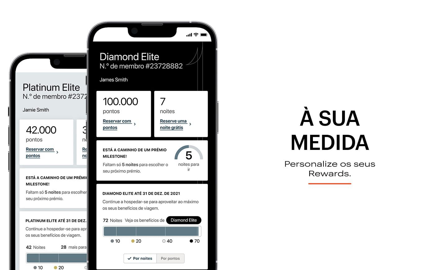 À SUA MEDIDA Personalize os seus Rewards.
